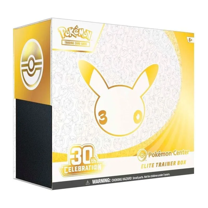 30th Celebration Pokémon Center Elite Trainer Box box