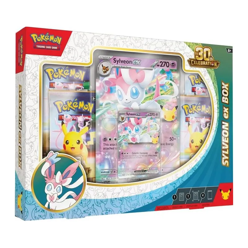 30th Celebration Sylveon ex Box box