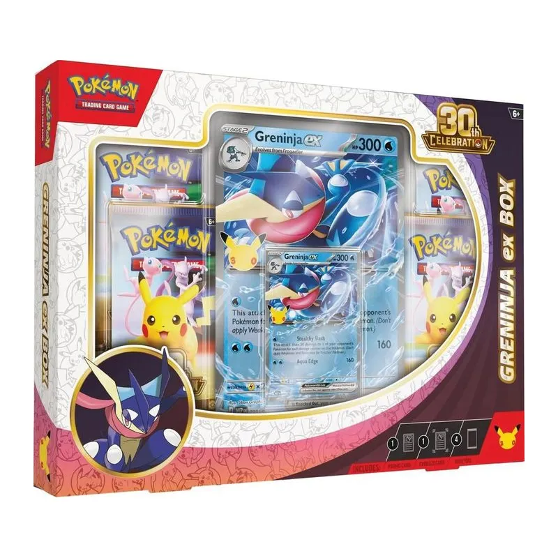 30th Celebration Greninja ex Box box