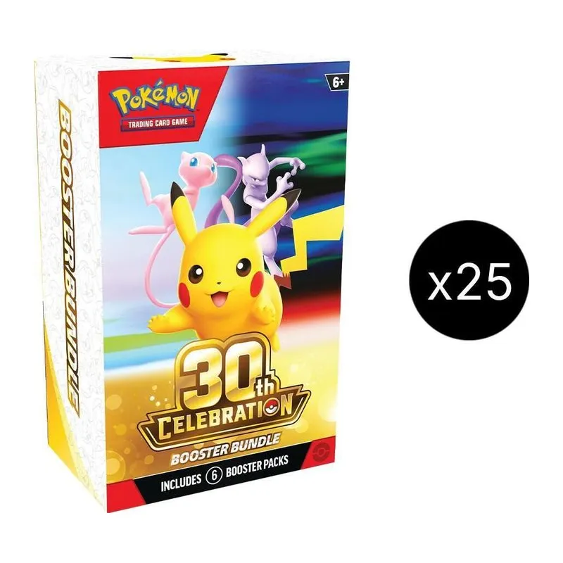 30th Celebration Booster Bundle Case box