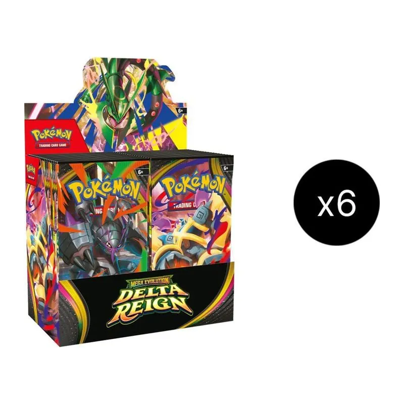 Delta-Herrschaft Display-Case (6 Displays), Verpackung
