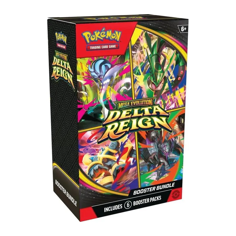 Delta-Herrschaft Booster-Bundle, Verpackung
